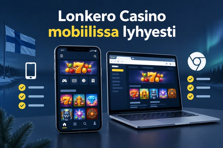 Lonkero Casino mobiilissa lyhyesti