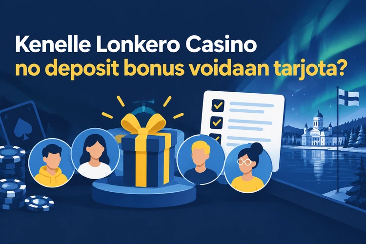 Kenelle Lonkero Casino no deposit bonus voidaan tarjota?