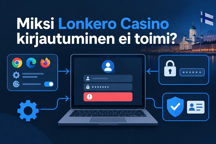 Kirjautumistiedot ja tilin vahvistaminen